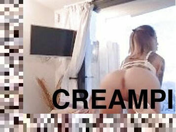 Littleangel84 - Extreme Anal (Teaser) - Hors-série ! Creampie, sodomie, lingerie