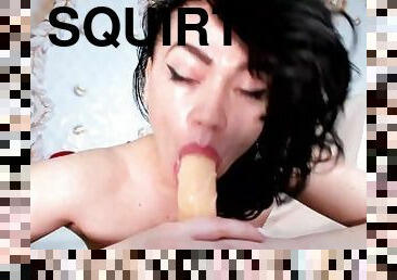 DRIPPING WETTEST JUICIEST (GROOL) Super Wet Pussy Masturbation STOCKINGS