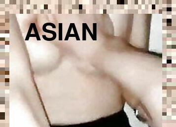 asiatique, collants, étudiante, pute