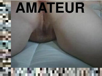 cul, amateur, anal, jouet, belle-femme-ronde, gode, fétiche, solo, trou-du-cul, dure