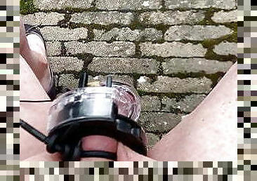 Outdoor Estim no cum