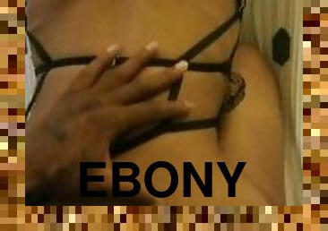 Petite Ebony Rodes Stepbro Big Dick