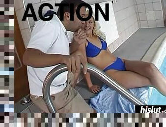 anal, ejaculation-sur-le-corps, hardcore, sur-le-visage, action, néerlandais, brunette