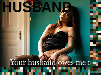 Your Husband Owes Me Money - VirtualRealPorn