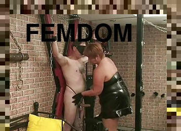 hardcore, allemand, bdsm, belle-femme-ronde, esclave, fétiche, humiliation, femme-dominatrice