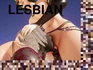 WildLife - Lesbians fuck - Harem orgy - Furry Hentai