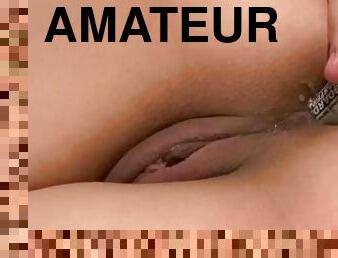 masturbação, cona-pussy, amador, anal, adolescente, dedos, primeira-vez, sozinho, virgem