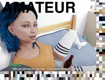 amateur, interracial, ados, point-de-vue, collège, 3d, érotique