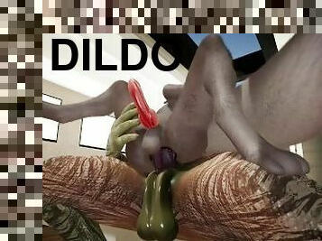 pai, grande, gay, anime, dildo, paizinho, gay-adolescente