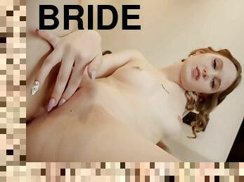 Amy C - Escaped Bride Watch Me Cum