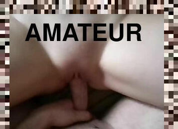 cul, orgasme, chatte-pussy, amateur, énorme-bite, ados, couple, point-de-vue, serrée, petite