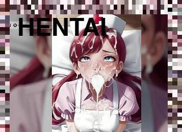 Best Ahegao Anime Broken Girls Covered in Cum - Rough Compilation