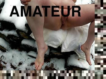 gros-nichons, en-plein-air, chatte-pussy, amateur