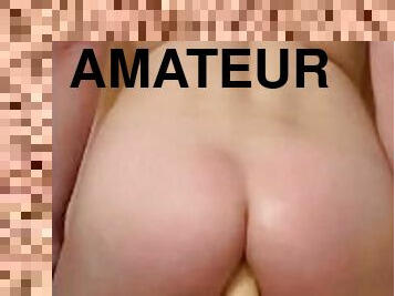 masturbação, russo, amador, anal, primeira-vez, excitante, máquinas, sozinho