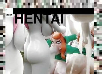 Gardevoir Futanari Non Stop Cumming In Mouth Of Cute Girl - Pokemon Hentai Animation 4K 60Fps