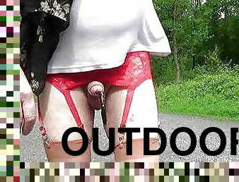 transgender travesti sounding urethral  outdoor lingerie 87a
