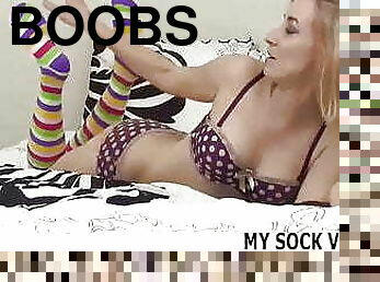 I will play with myself in socks while you jerk off JOI