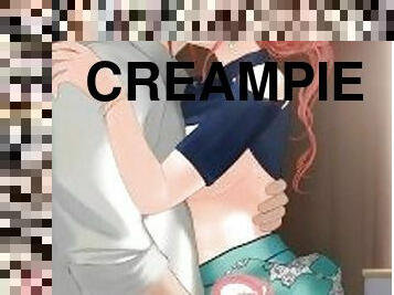 Sexy red head creampie part 1