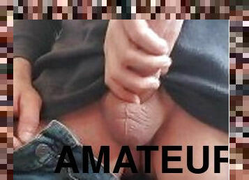 énorme, monstre, orgasme, amateur, ejaculation-sur-le-corps, massive, blanc, bite