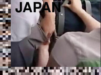 japanese masturbation in bus