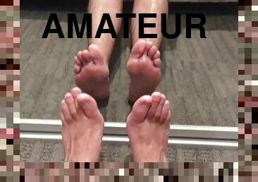 amateur, gay, esclave, pieds, fétiche, solo