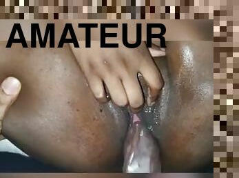 orgasme, amateur, ejaculation-sur-le-corps, ébène, énorme-bite, belle-femme-ronde, point-de-vue, bite