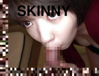 Skinny Japanese Teen Fingered