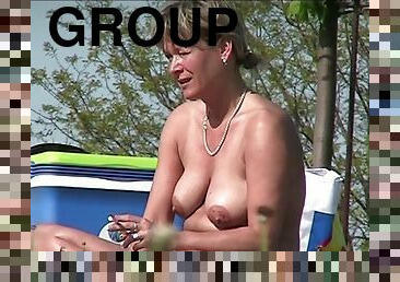 gros-nichons, mamelons, nudiste, amateur, milf, allemand, cam, sexe-de-groupe, plage, voyeur