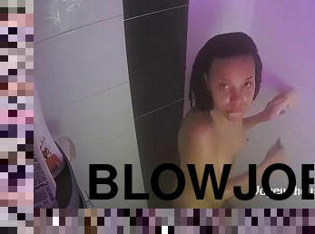 Shower Dildo And Elisabetta Zanardi In Lilith Blowjob