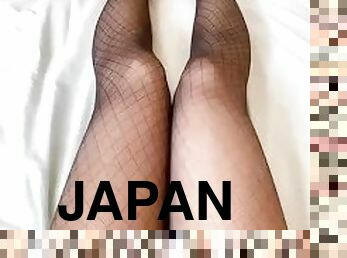Japanese transgender masturbation crossdresser pantyhose