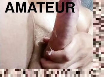 masturbation, public, amateur, énorme-bite, ejaculation, solo, réalité, bite