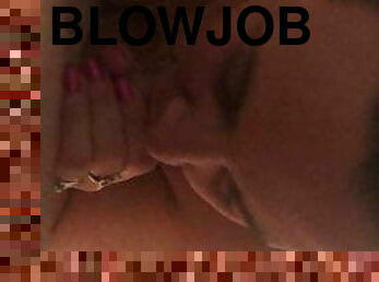 Blow job cum 