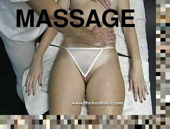 massage, kam, versteckte