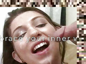 SISSY CUM EATING COMPILATION MOTIVATION HD