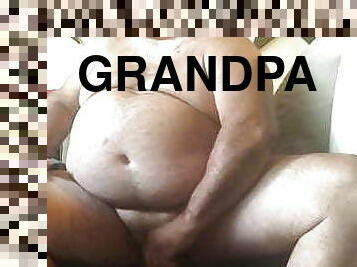 papa, grosse, gay, belle-femme-ronde, joufflue, ejaculation, pappounet, grand-papa, ours