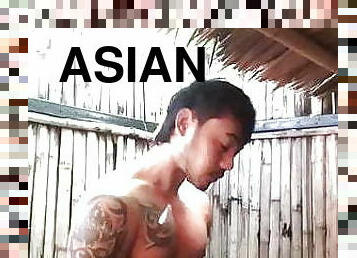 asyano, dyakol-masturbation, sa-labas, baguhan, bakla, maskulado