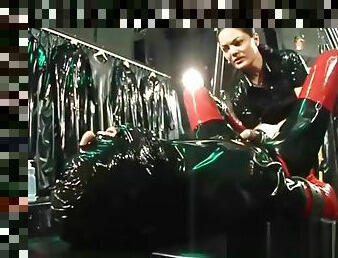 mistress fisting in the rubber room