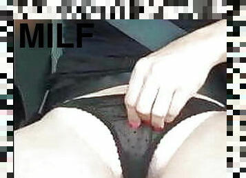 milf, voiture