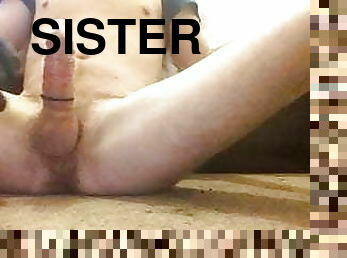 masturbation, transsexuelle, amateur, ejaculation, britannique, lingerie, webcam, sœur