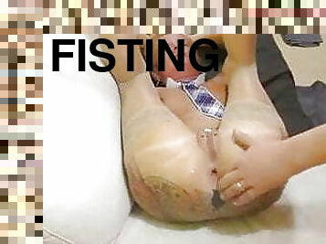 fisting, cona-pussy, anal, avózinha, mulher-madura, mãe, bdsm, europeia, euro, americano