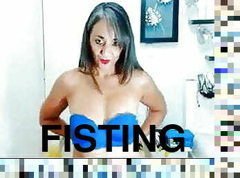 fisting, fisse-pussy, anal, moden, bedste, milf, mor, bdsm, amerikansk, penetrering