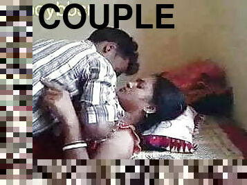 Pure village couple enjoys romance