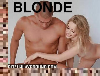 gros-nichons, énorme-bite, blonde