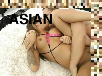 asiatique, gros-nichons, giclée, anal, fellation, énorme-bite, interracial, hardcore, pornstar, fellation-profonde