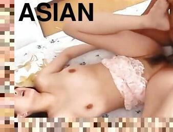 Incredible breasty asian gal is anal penetrated
