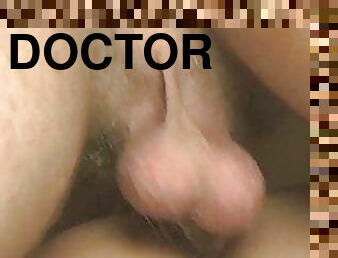 Blonde twink Josh Vonn blows cock and hard fucked by doctor
