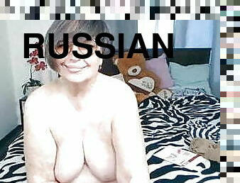 onani, russisk, bedste, milf