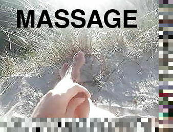 masturbation, gay, massage, plage