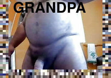 pai, gordo, masturbação, pénis-grande, gay, bbw, avô-grandpa, urso