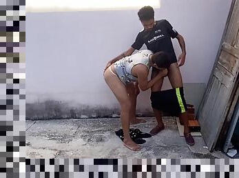 poilue, masturbation, en-plein-air, public, amateur, fellation, interracial, gay, couple, brésil